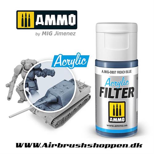  A.MIG 0807  French Blue Akryl filter 15 ml